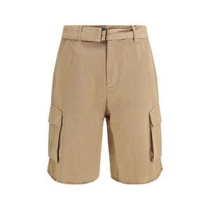 Laneus Beige Cotton Bermuda Men's Shorts